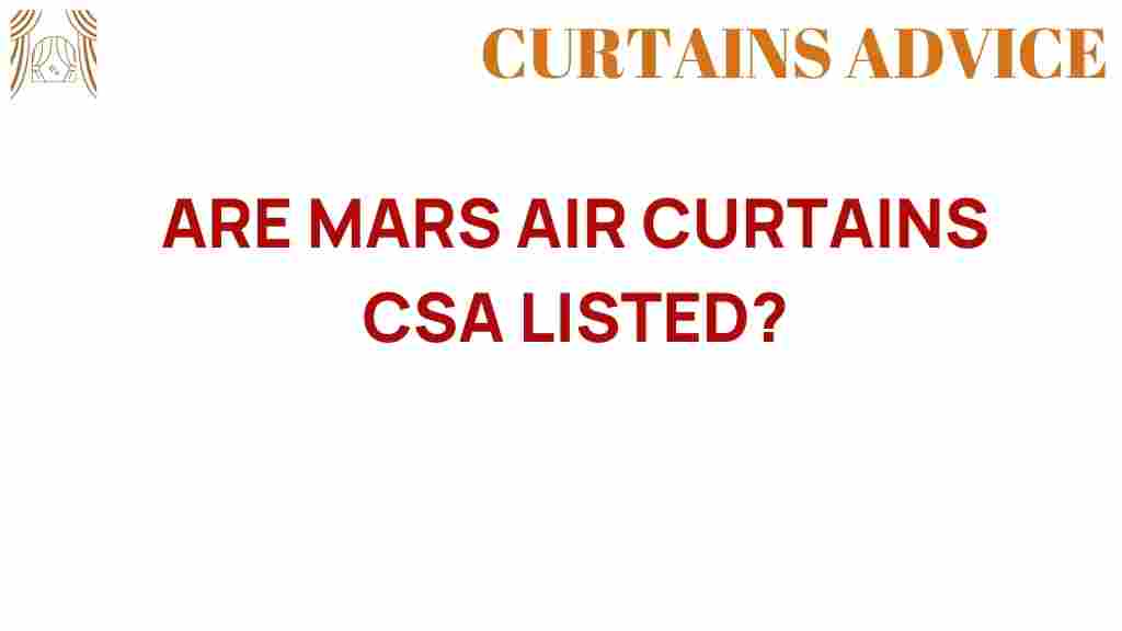 mars-air-curtains-csa-listed