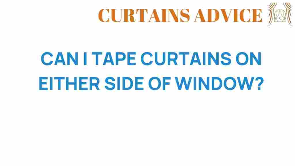 taping-curtains-window