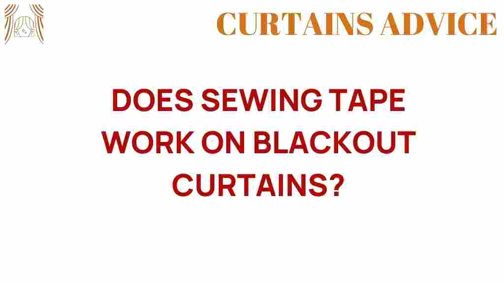 does-sewing-tape-work-on-blackout-curtains