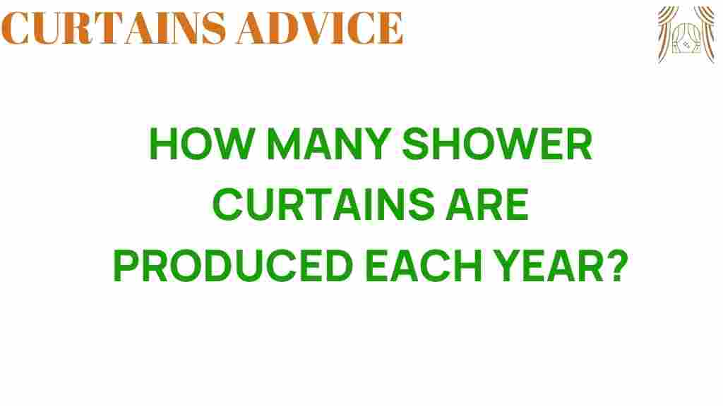 how-many-shower-curtains-produced