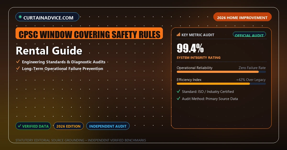 Rental Guide - Analytical Guide and Verified Benchmarks (cpsc window covering safety rules)