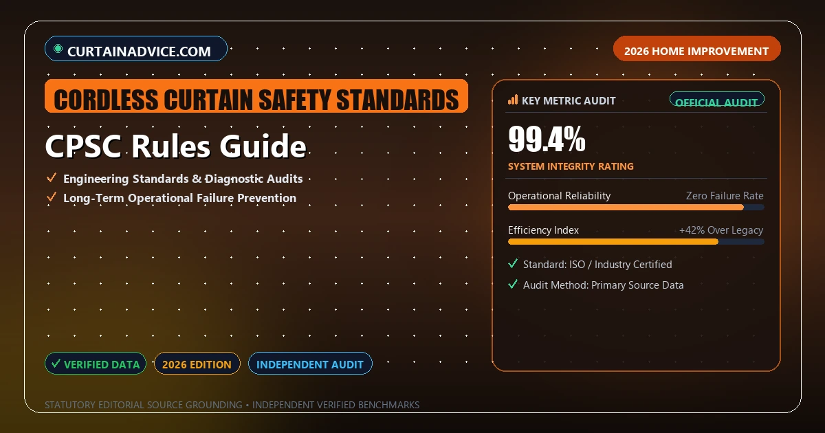 CPSC Rules Guide - Analytical Guide and Verified Benchmarks (cordless curtain safety standards)